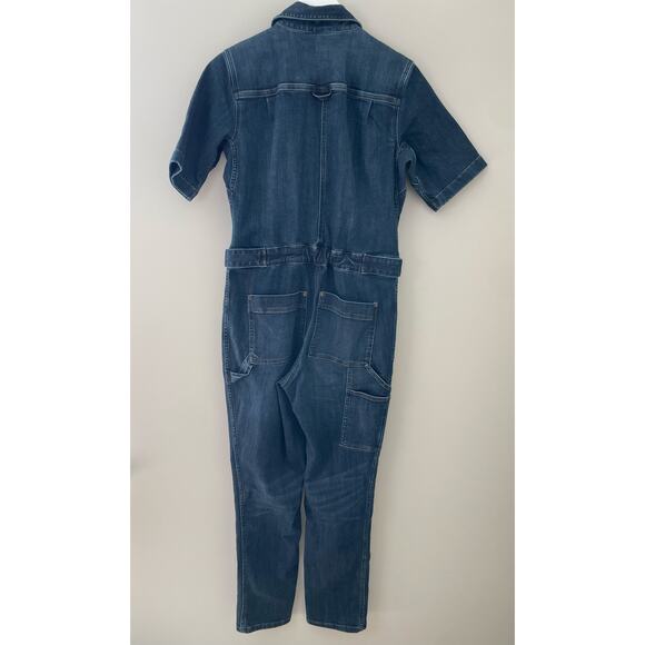 Duluth Trading Women's Double Flex Denim COOLMAX Coveralls Size 6 NWT Overalls - Picture 10 of 13